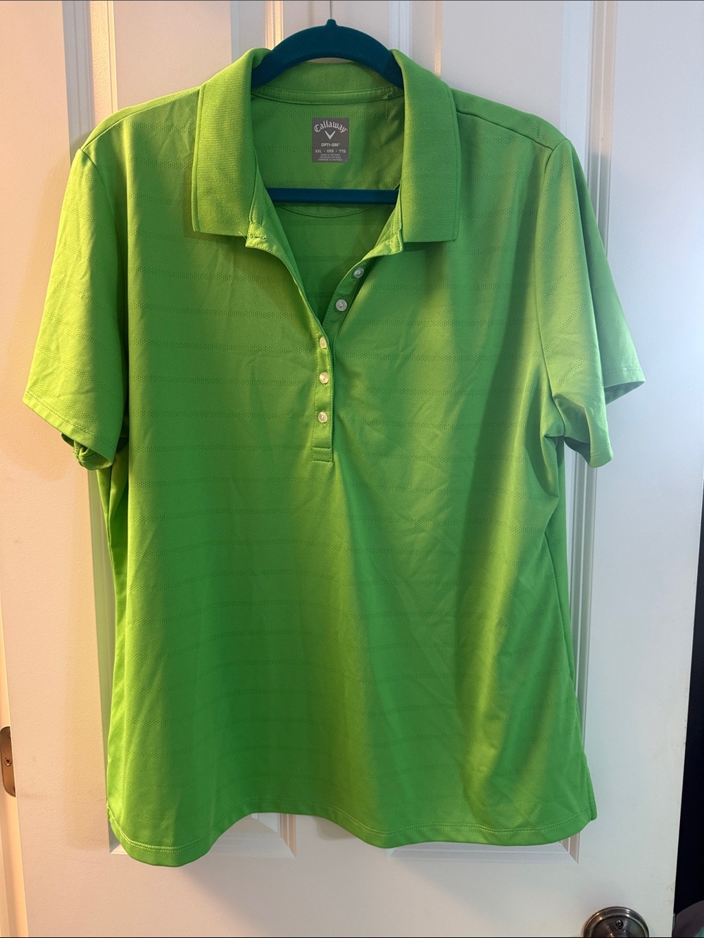 Callaway Bright Green Women's Golf Polo Shirt